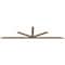 Ekena Millwork Saratoga Smooth Timber Gable Bracket, Douglas Fir, 108"W x 27"H x 1 1/2"D x 3 1/2"F, 6/12 Pitch GBW108X27X0204SAR00SDF - alternate 4